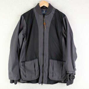 Beretta Jacket Mens Medium Gray Bomber Shooting Full Zip Lightweight Outdoor